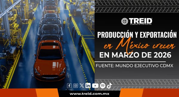 Producción de vehículos en la industria automotriz mexicana abril 2026