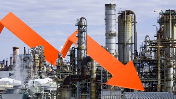 Caída de la actividad industrial mexicana en marzo de 2026