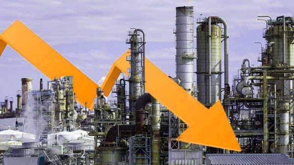 Caída de la actividad manufacturera en México durante 2026